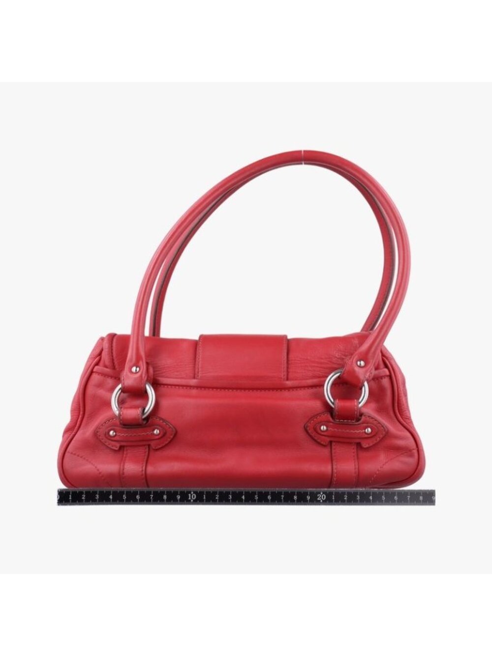 ★SOLD★ Dior Cdlogo Red Leather Handbag - Picture 2 of 16